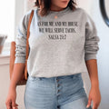As For Me And My House We Will Serve Tacos Tee product image 1