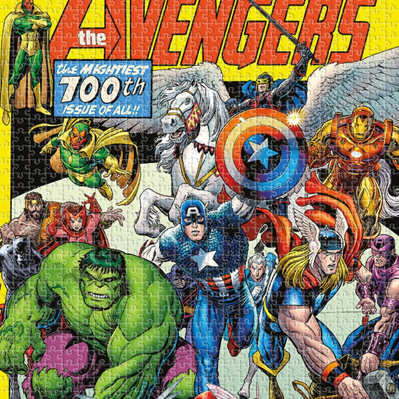 Avengers 100th Issue Cover 500 Piece Marvel Comics Puzzle