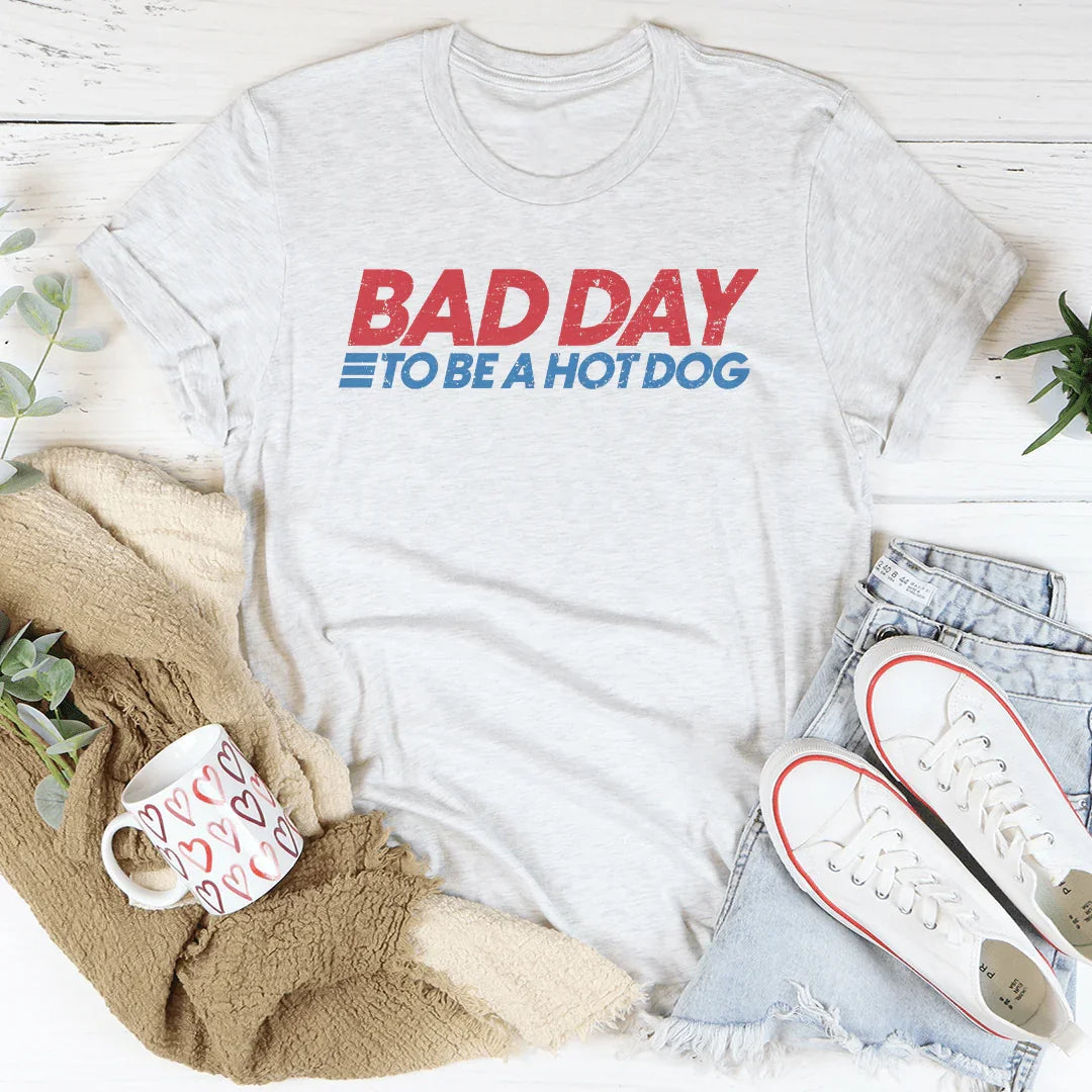 Retro Summer BBQ Graphic T-Shirt – "Bad Day To Be A Hot product image 3