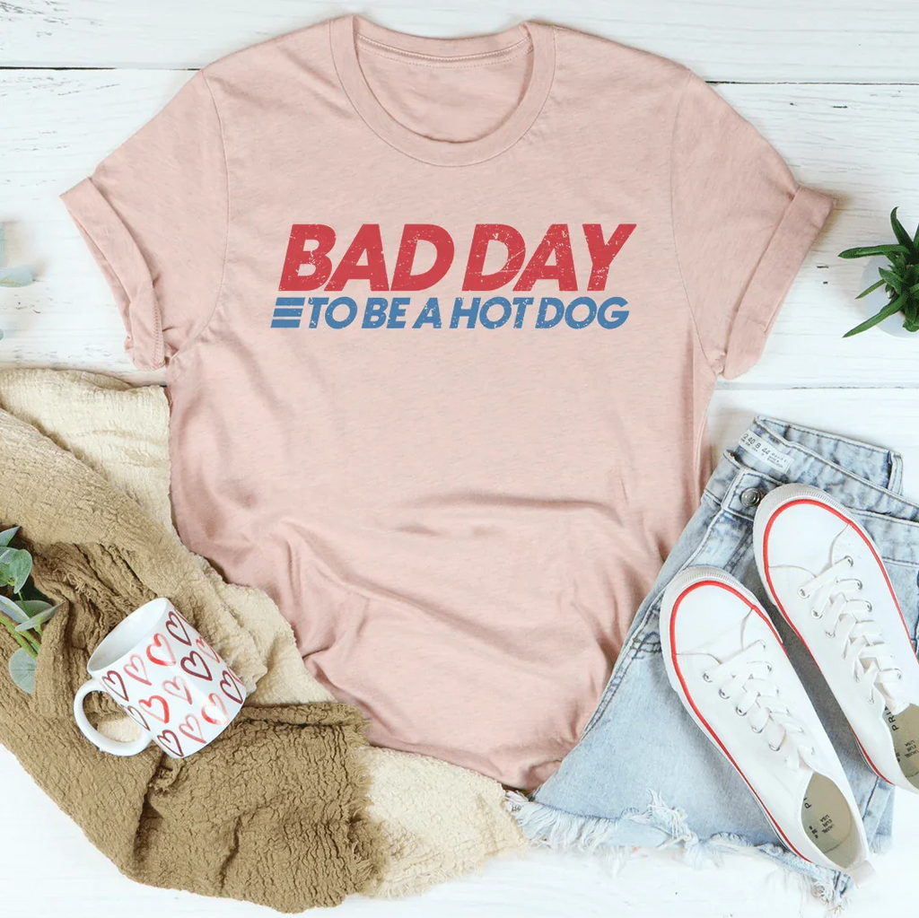 Retro Summer BBQ Graphic T-Shirt – "Bad Day To Be A Hot product image 2