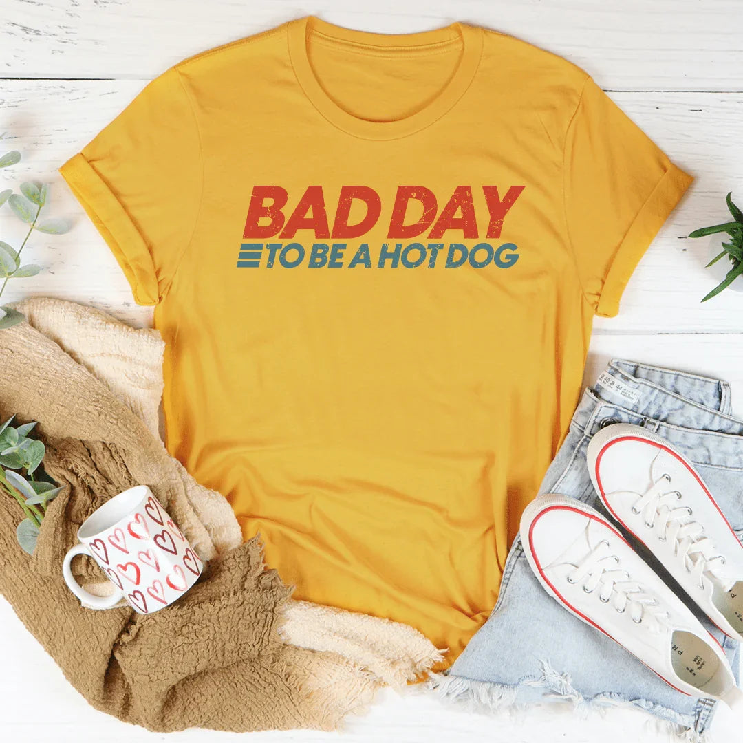 Retro Summer BBQ Graphic T-Shirt – "Bad Day To Be A Hot product image 4