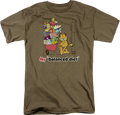 Balanced Diet Garfield T-Shirt product image 1