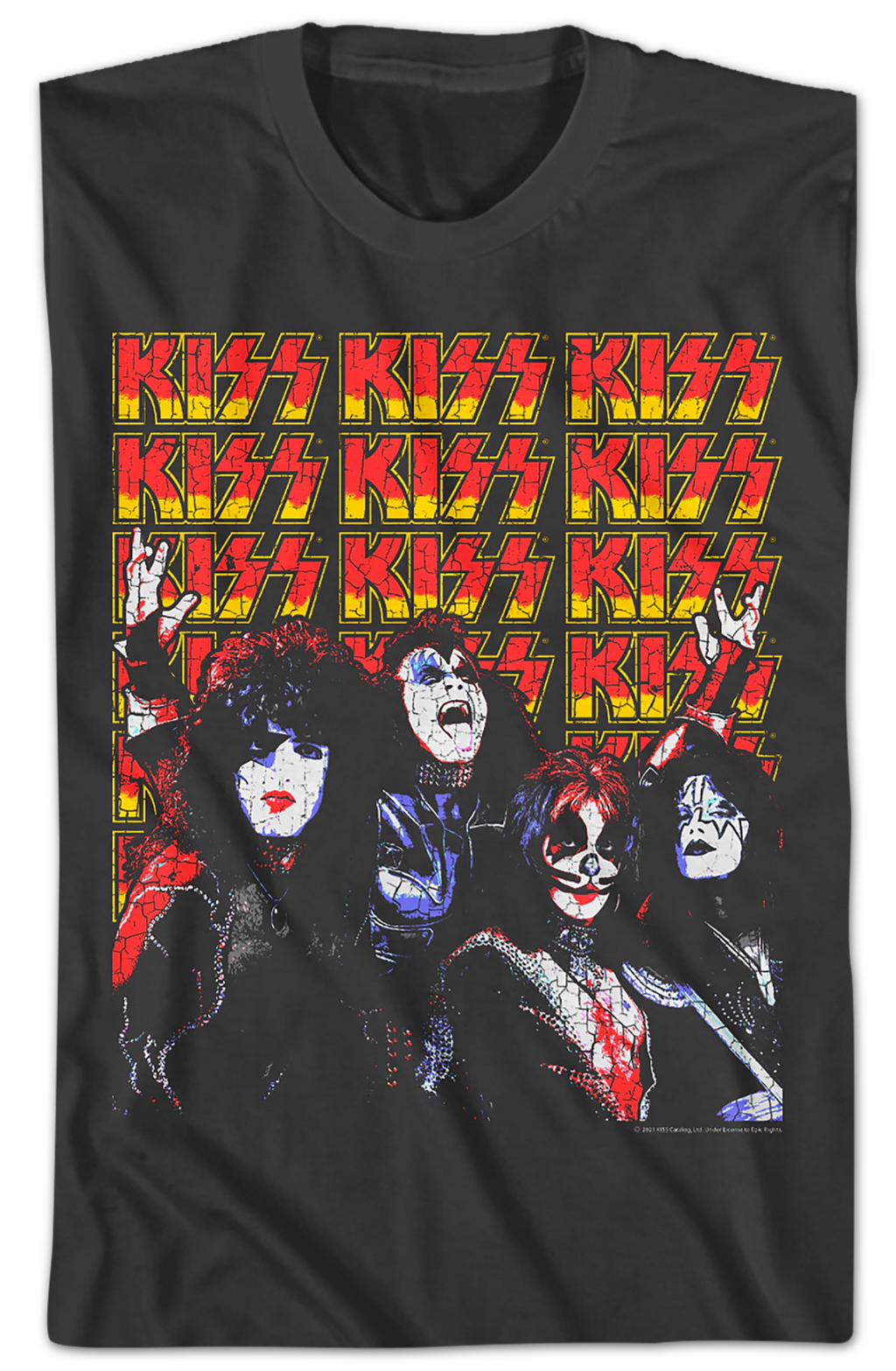 Band Members And Logos KISS T-Shirt product image 2
