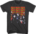 Band Members And Logos KISS T-Shirt product image 1