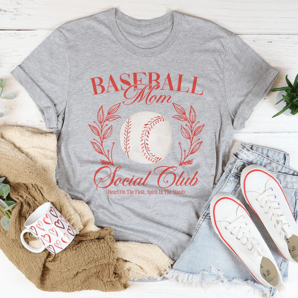 Baseball Mom Social Club Tee product image 4