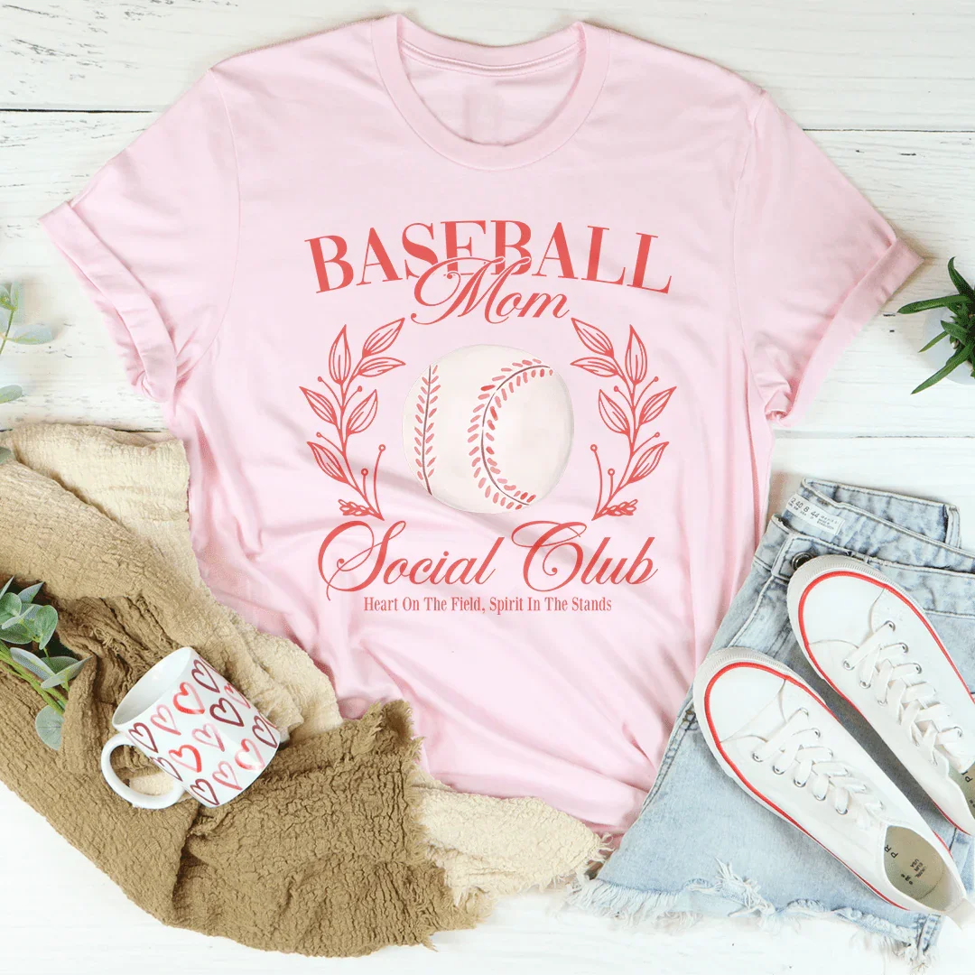 Baseball Mom Social Club Tee product image 2