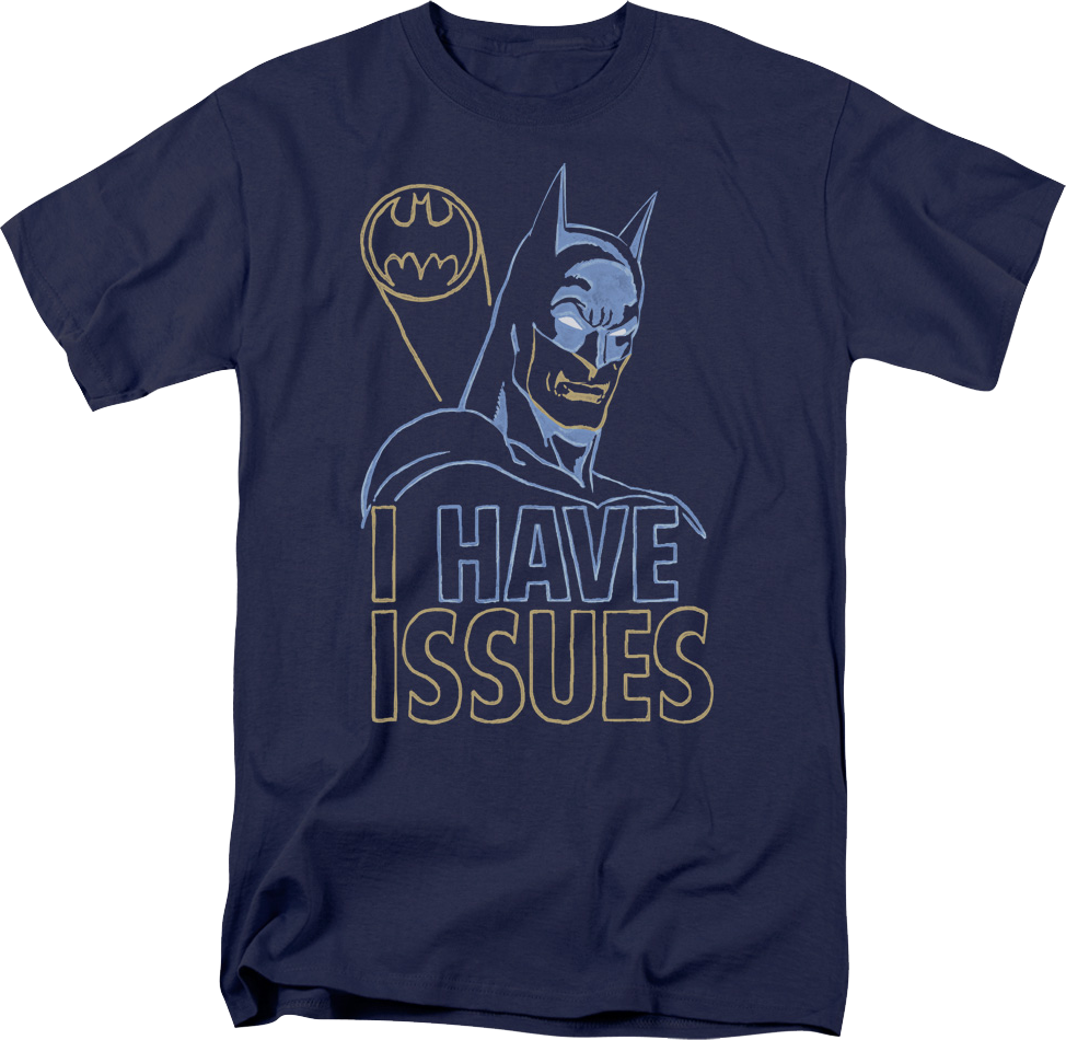 Batman I Have Issues DC Comics T-Shirt product image 1