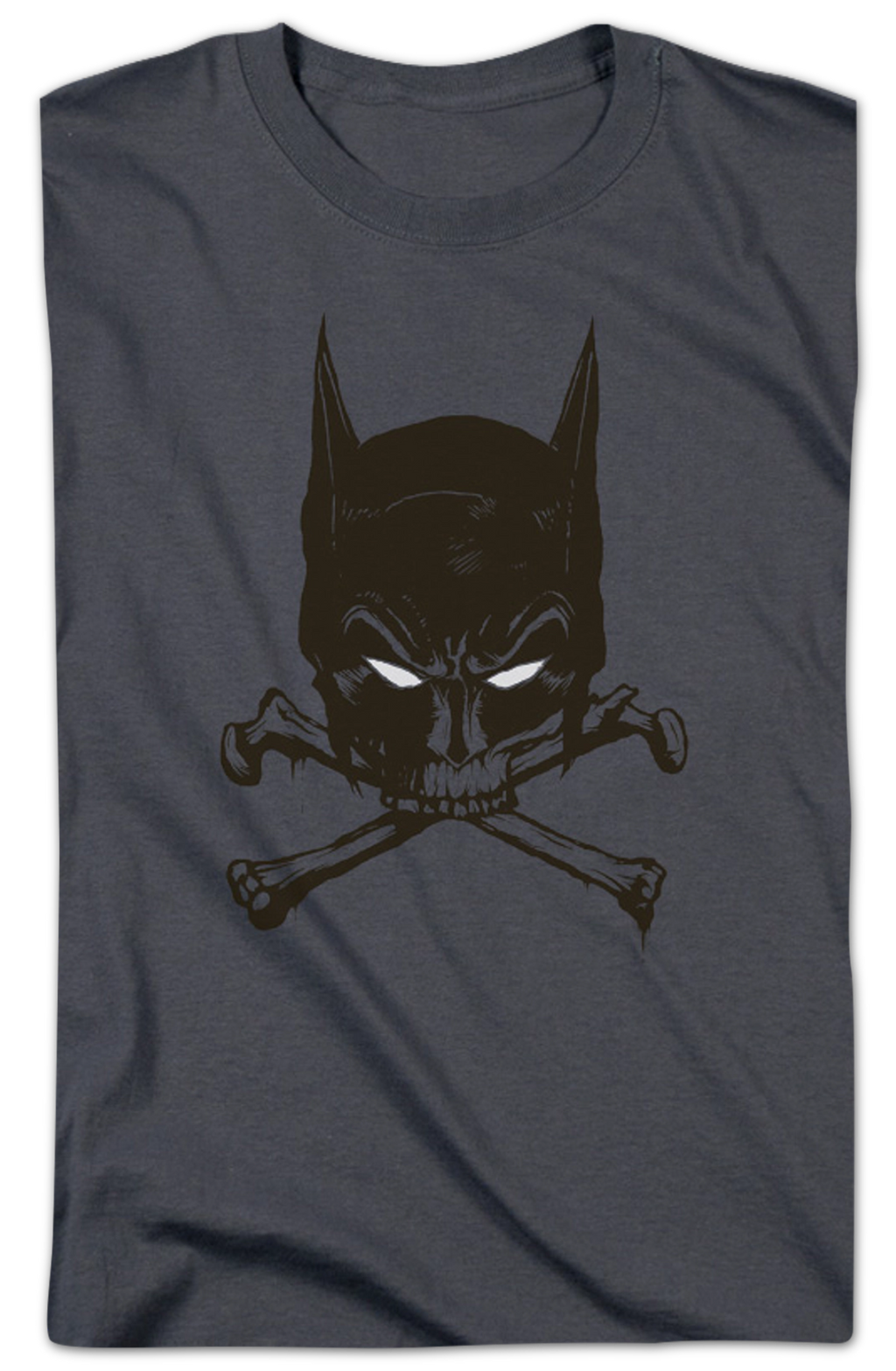 Batman Mask And Crossbones DC Comics T-Shirt product image 2