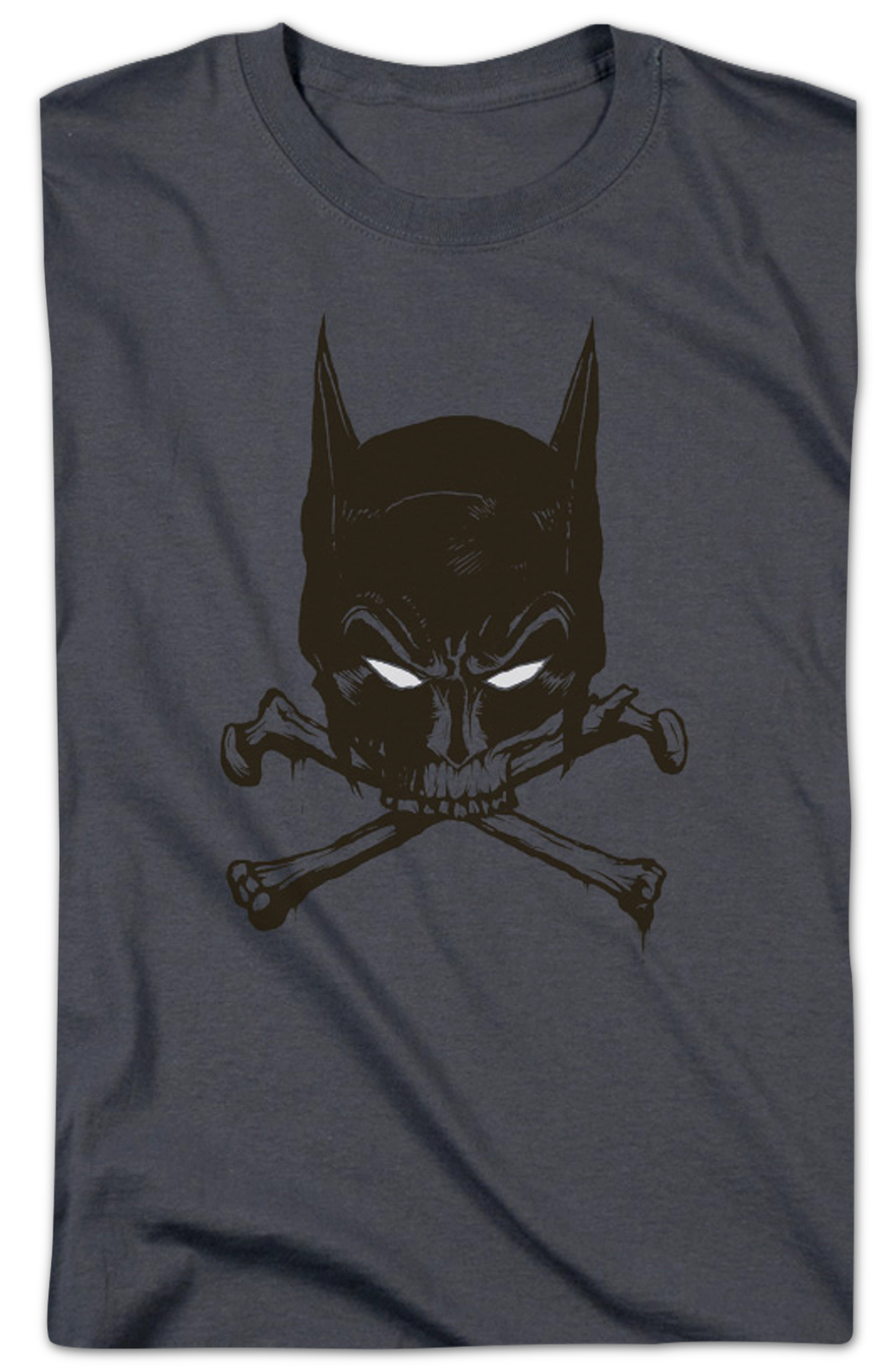 Batman Mask And Crossbones DC Comics T-Shirt product image 2
