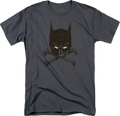 Batman Mask And Crossbones DC Comics T-Shirt product image 1