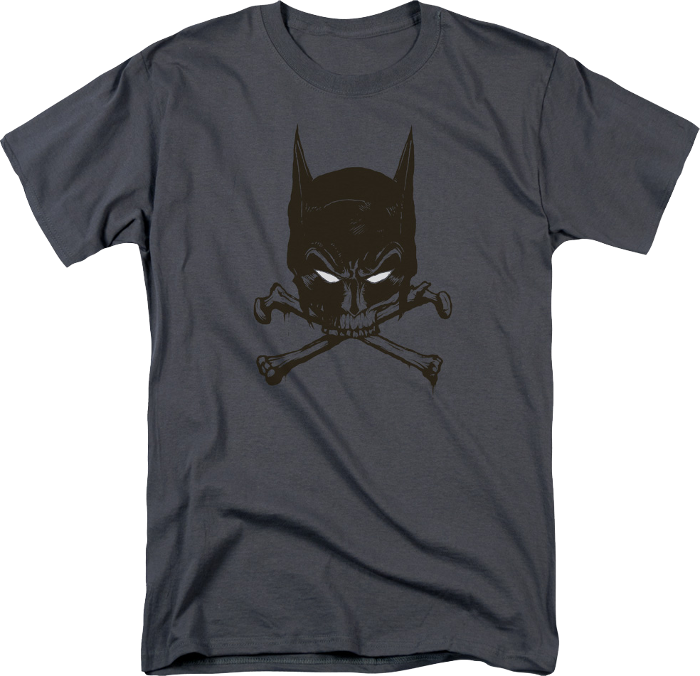Batman Mask And Crossbones DC Comics T-Shirt product image 1