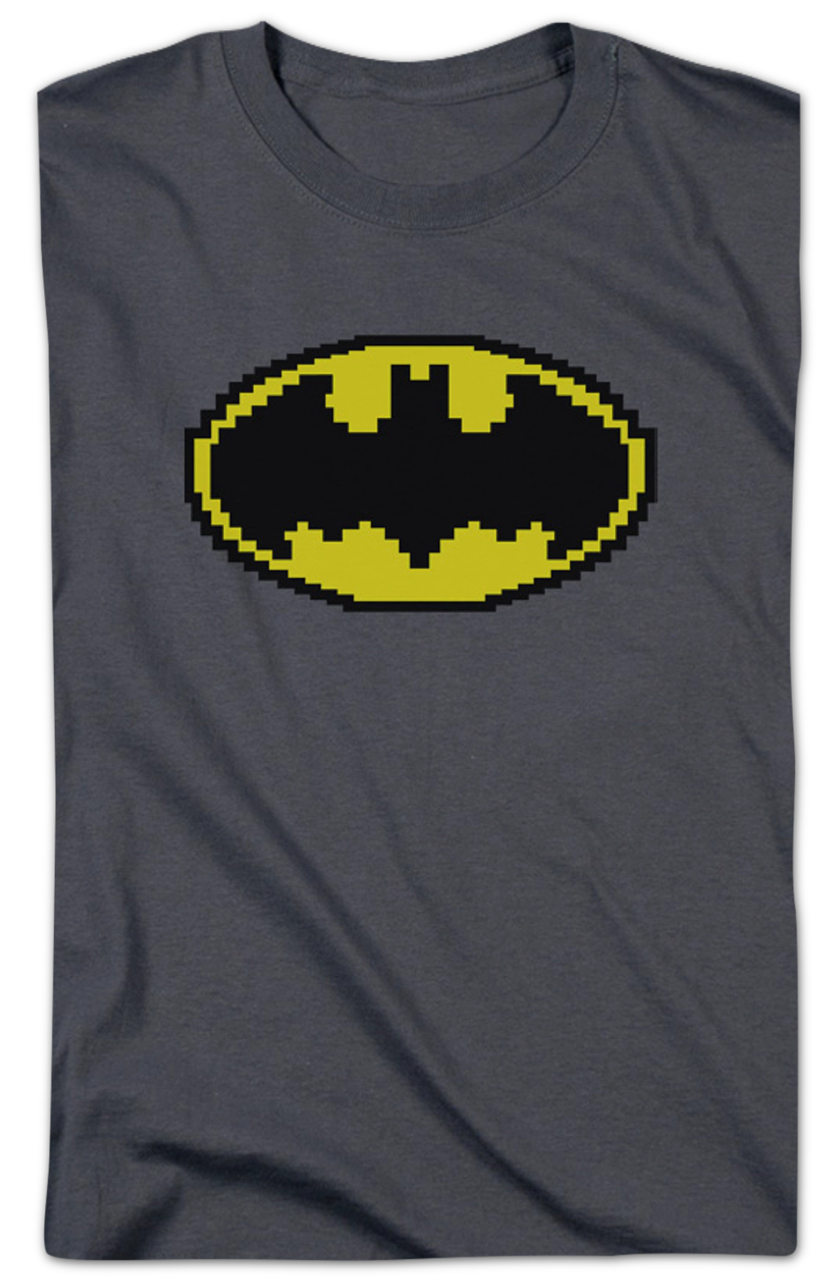 Batman Pixel Symbol DC Comics T-Shirt product image 2