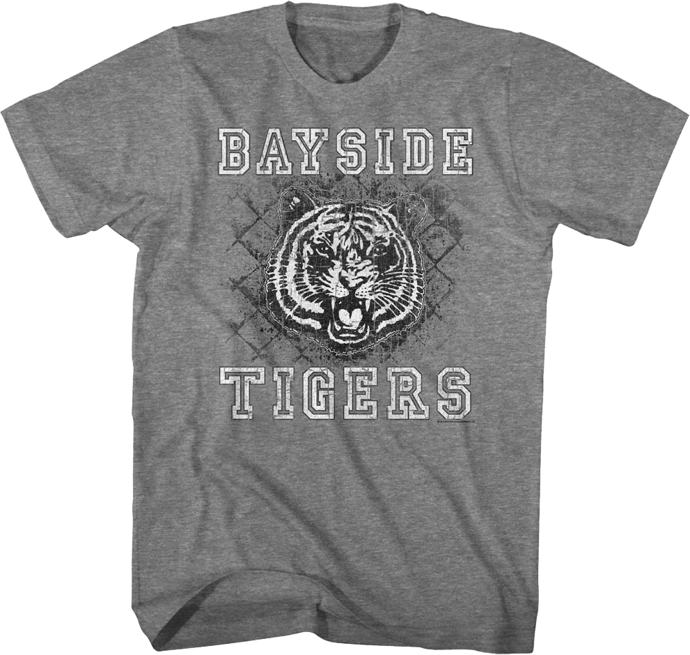 Bayside Tigers Fence Saved By The Bell T-Shirt product image 1