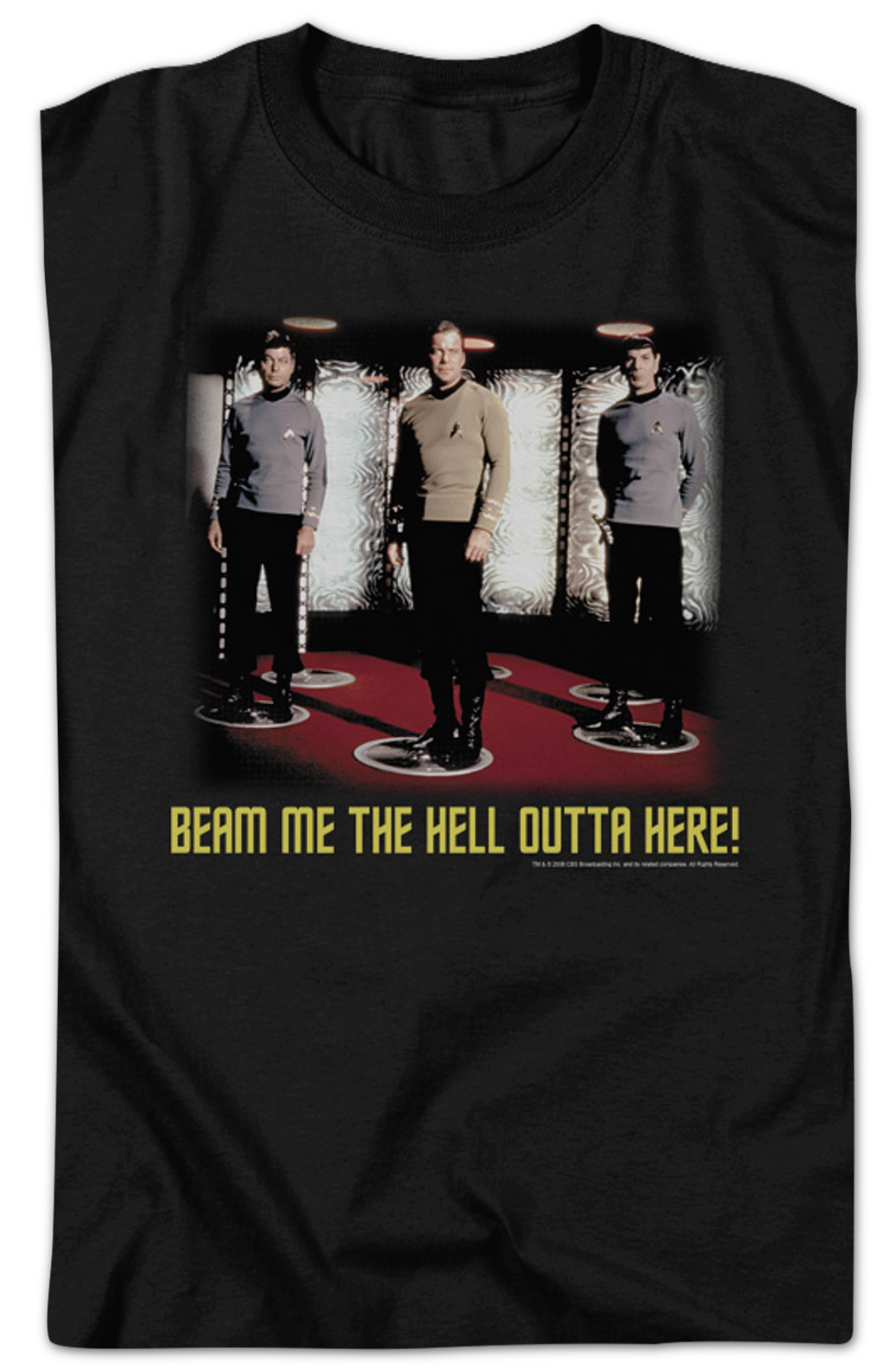 Beam Me The Hell Outta Here Star Trek T-Shirt product image 2