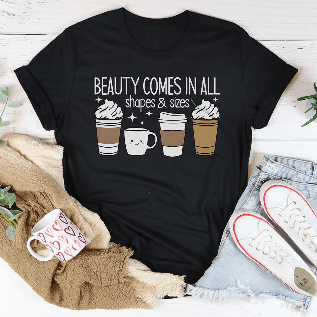Beauty Comes In All Shapes & Sizes Tee product image 3