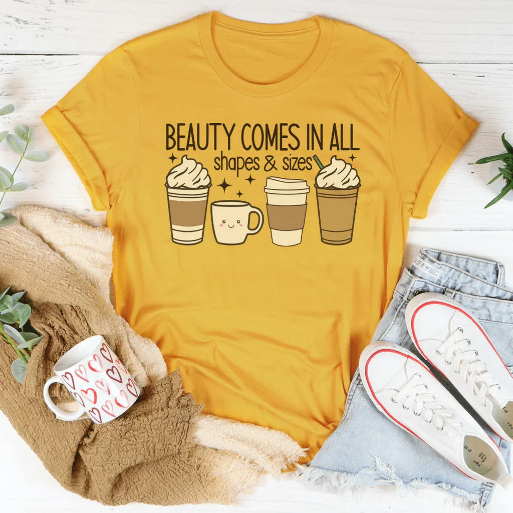 Beauty Comes In All Shapes & Sizes Tee product image 1