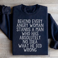 Behind Every Angry Woman Sweatshirt product image 1