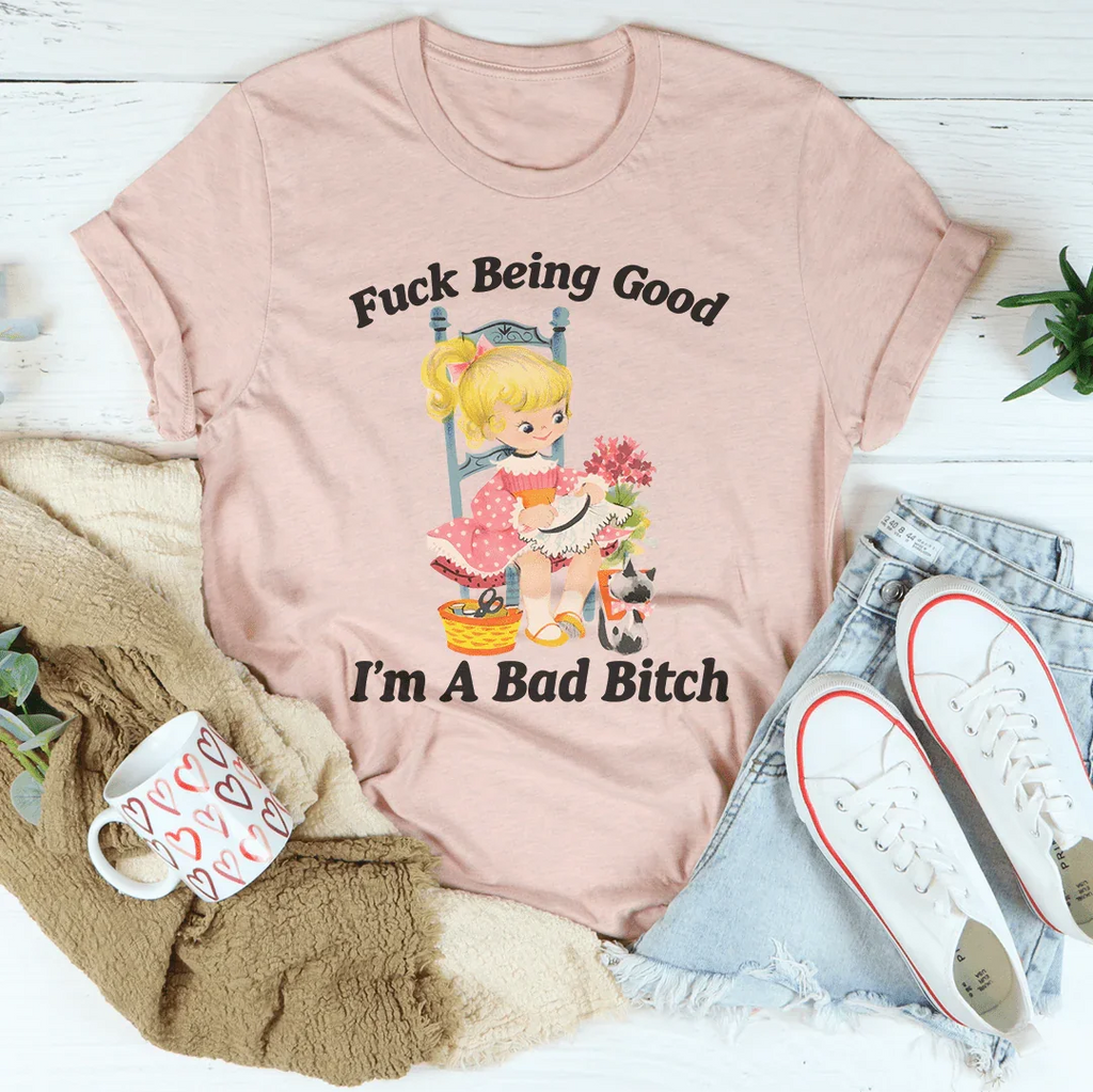 Being Good I’m A Bad Tee product image 4
