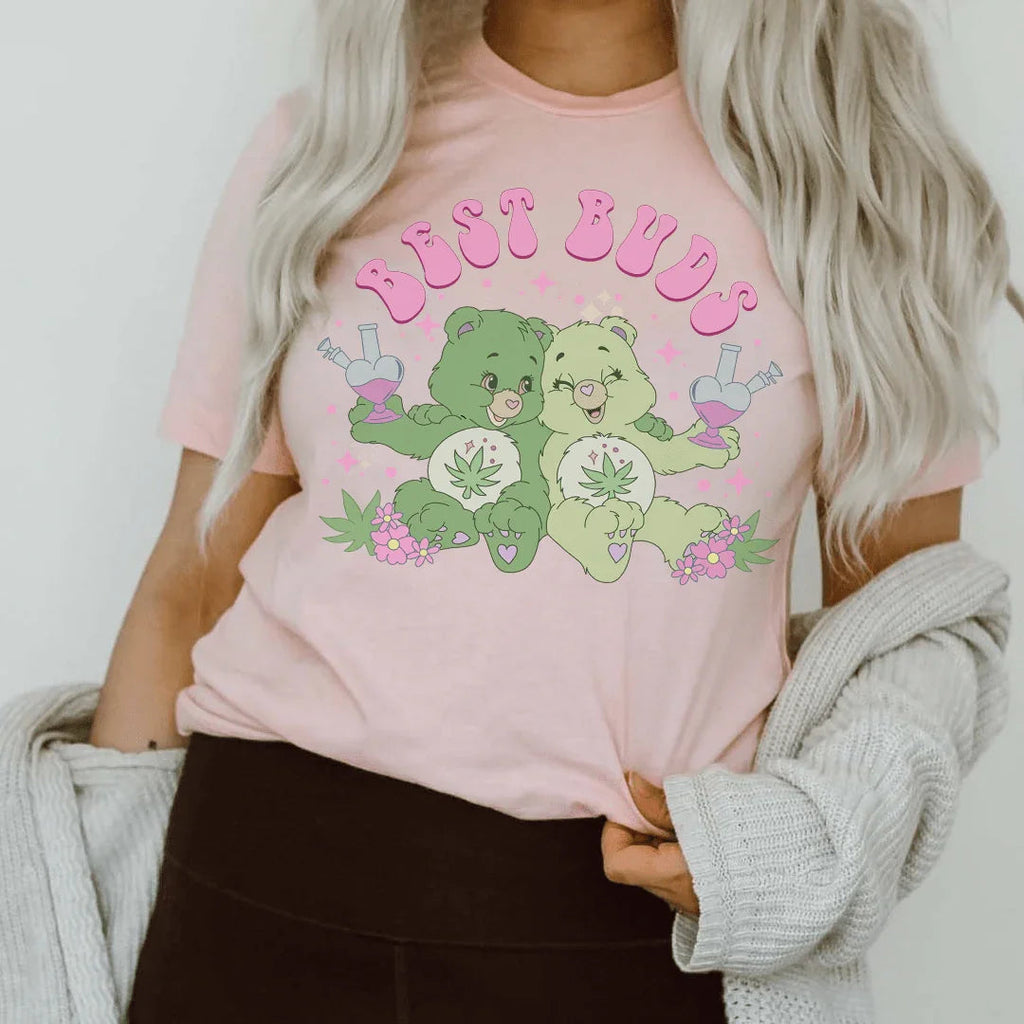 Best Buds Floral Friendship Shirt – product image 1