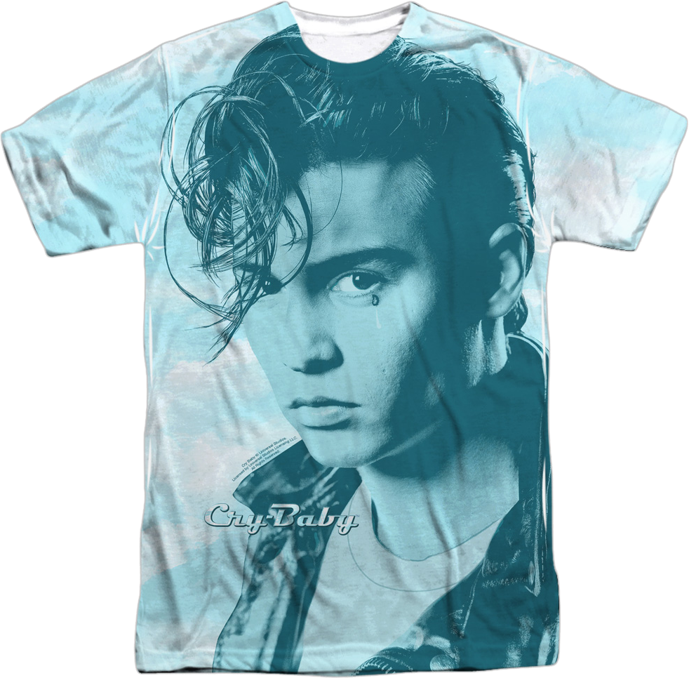 Big Print Cry-Baby T-Shirt product image 1