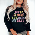 Bit Of A Mess But Doin My Best Tee product image 1