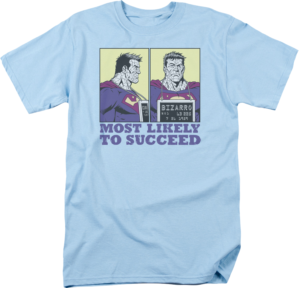 Bizarro Most Likely To Succeed DC Comics T-Shirt product image 1