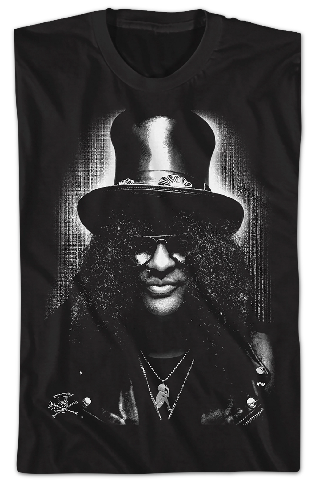 Black And White Image Slash T-Shirt product image 2