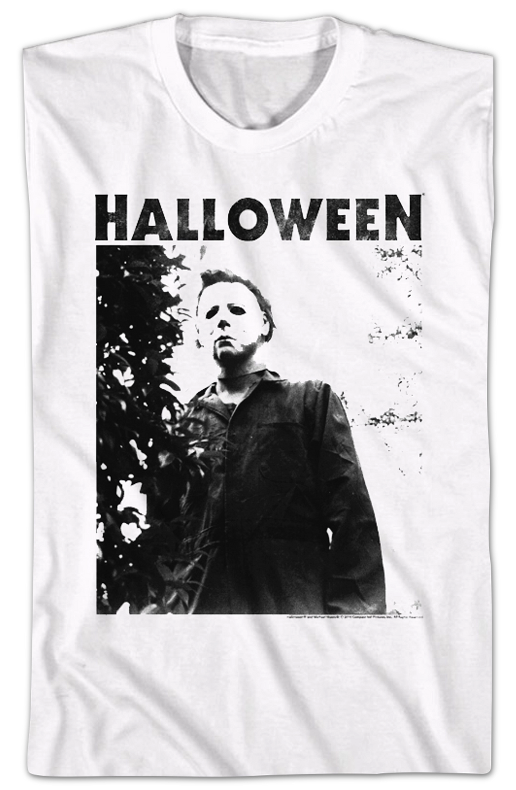Black And White Shape Halloween T-Shirt product image 2