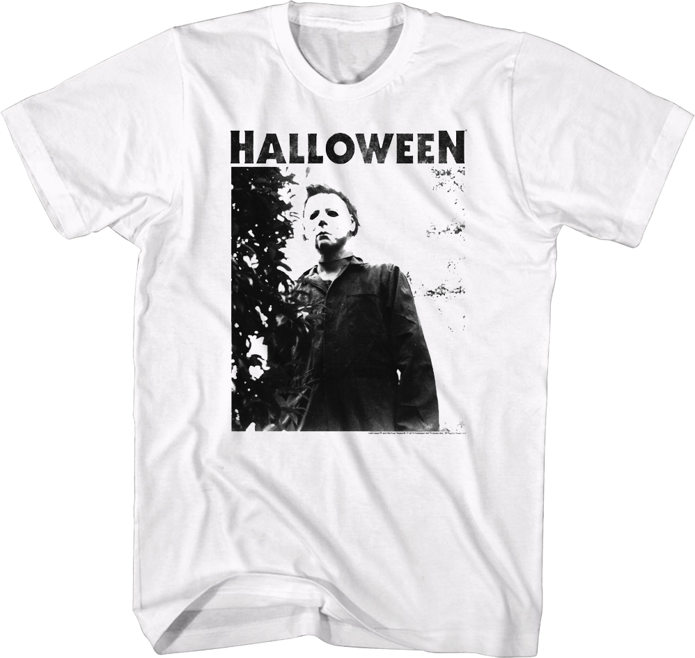 Black And White Shape Halloween T-Shirt product image 1
