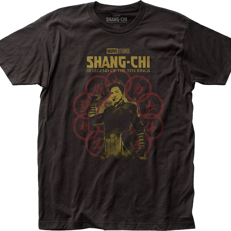Black Sketch Shang-Chi and the Legend of Ten Rings T-Shirt product image 1