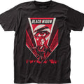 Black Widow Skyline Marvel Comics T-Shirt product image 1