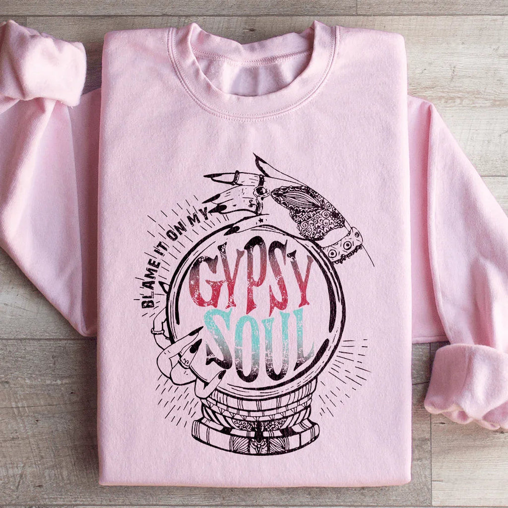 Blame It On My Gypsy Soul Sweatshirt product image 4