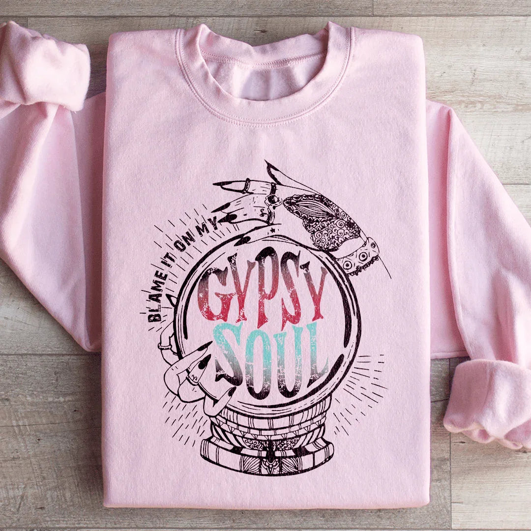 Blame It On My Gypsy Soul Sweatshirt product image 4