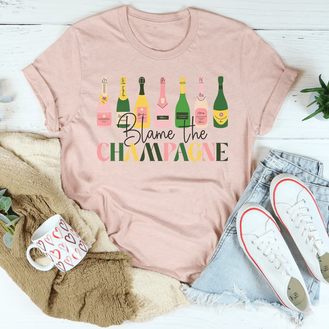 Blame The Champagne Tee product image 4