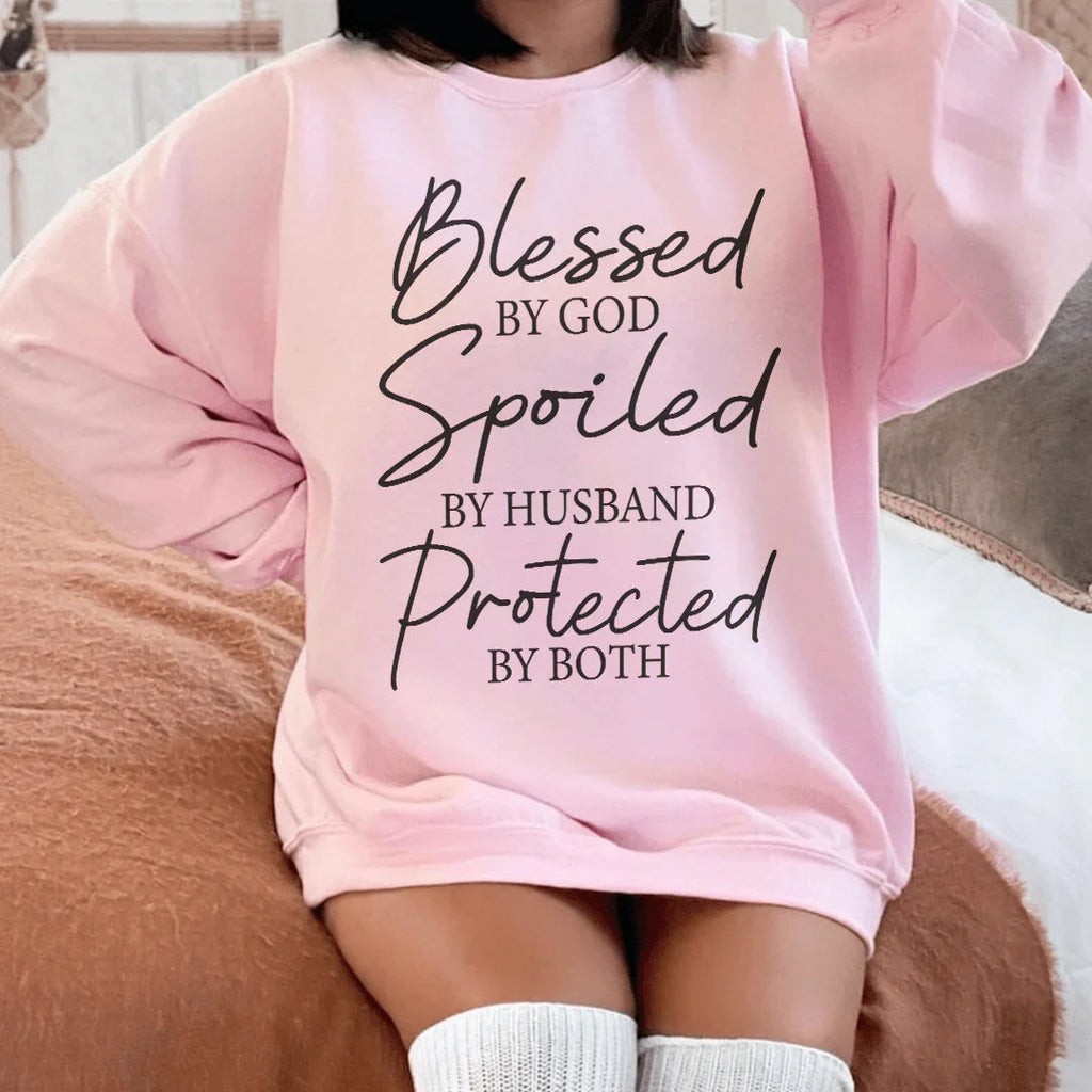 Blessed By God Spoiled By Husband Protected By Both product image 3