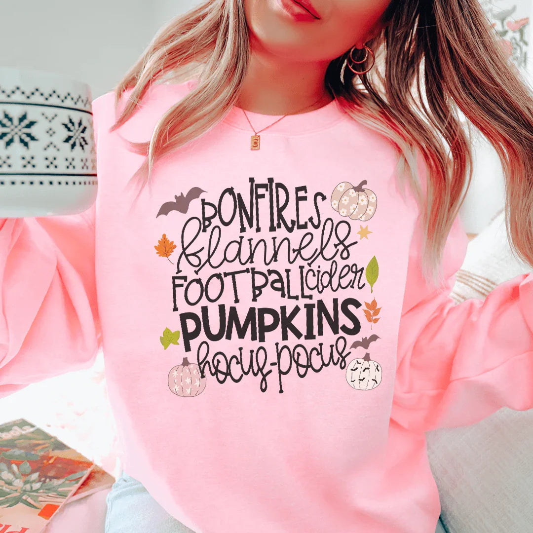 Bonfires Flannels Football Cider Pumpkins Hocus Pocus product image 2