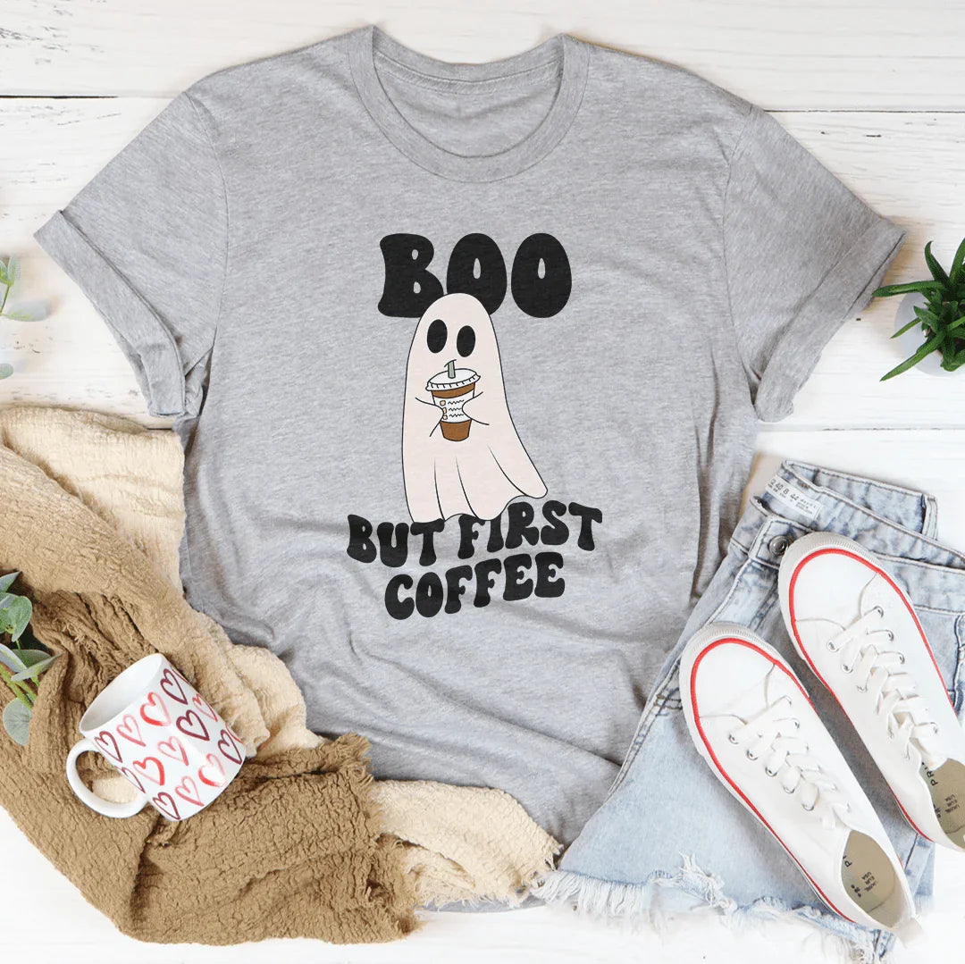 Boo But First Coffee Tee product image 2