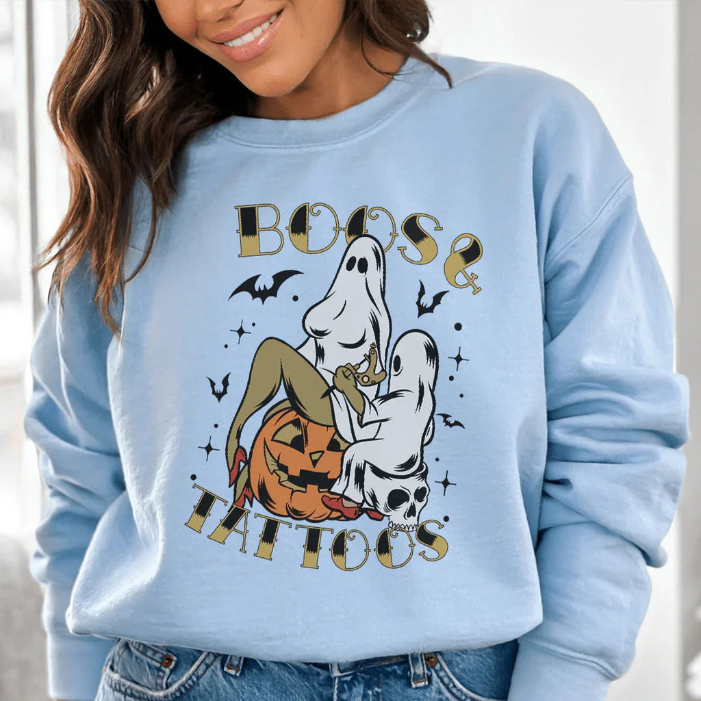 Boos Tattoos Sweatshirt product image 1
