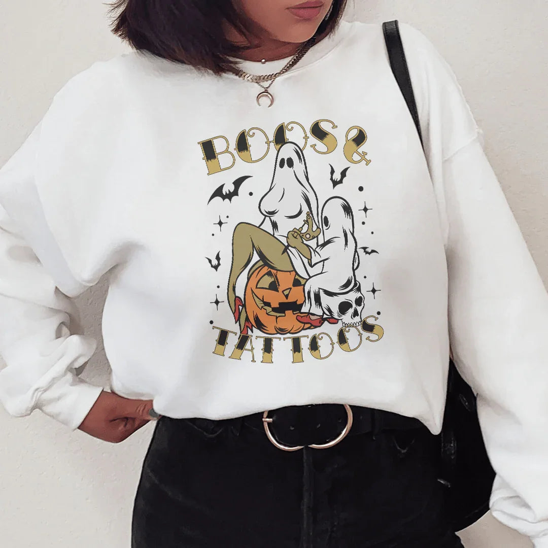 Boos Tattoos Sweatshirt product image 2