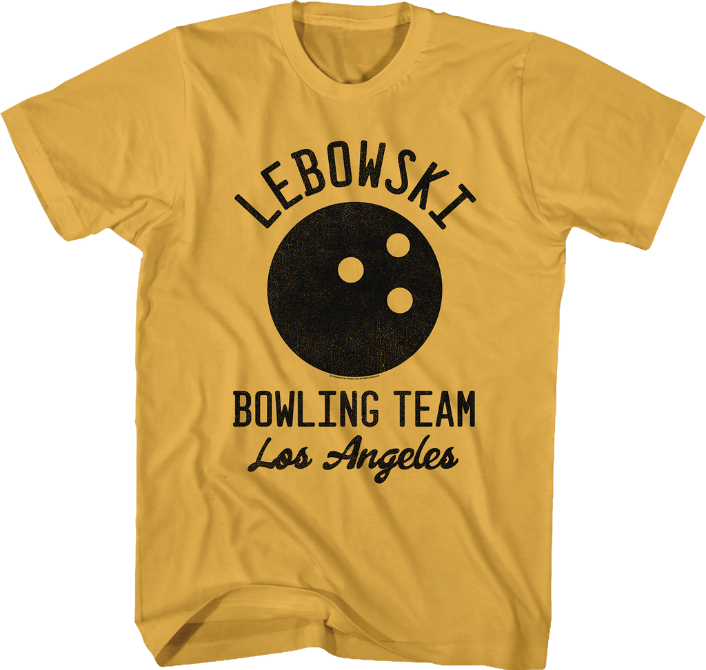 Bowling Team Big Lebowski T-Shirt product image 1