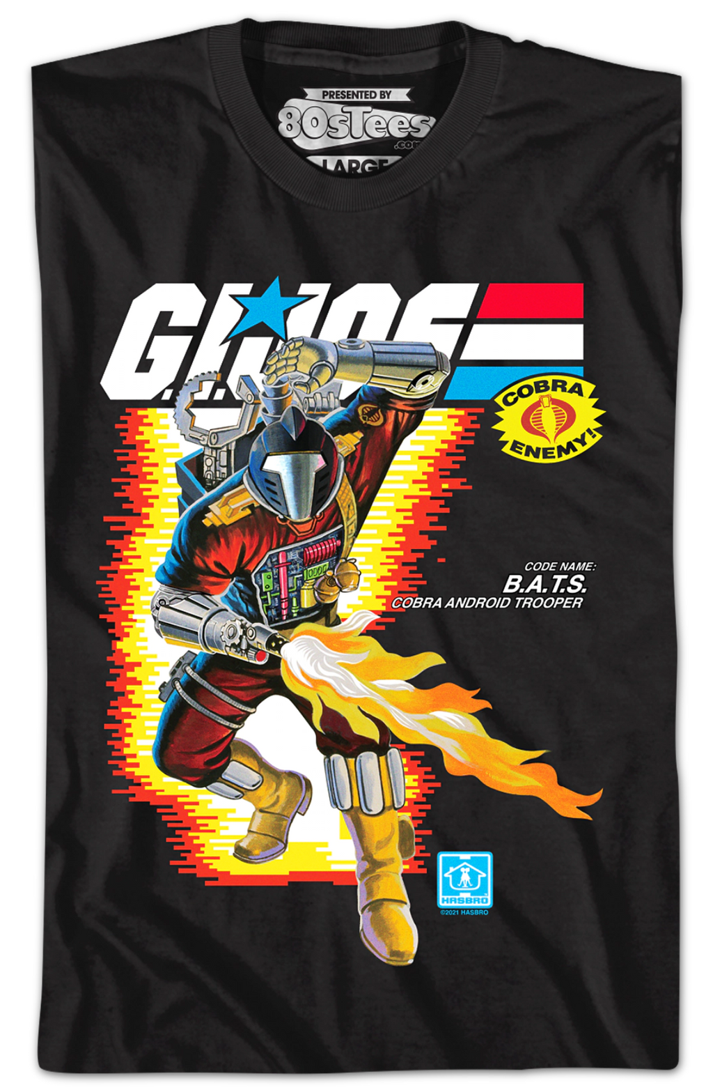 Box Art B. A. T. S. GI Joe T-Shirt product image 2