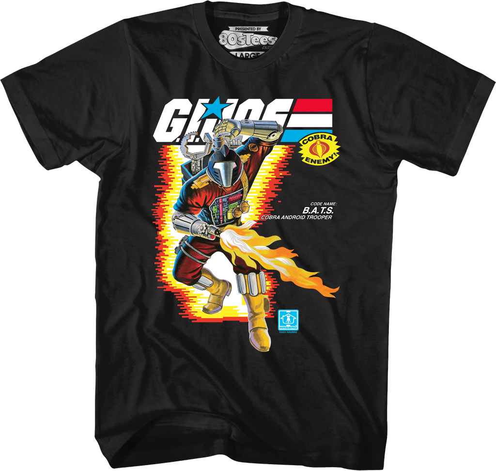 Box Art B. A. T. S. GI Joe T-Shirt product image 1