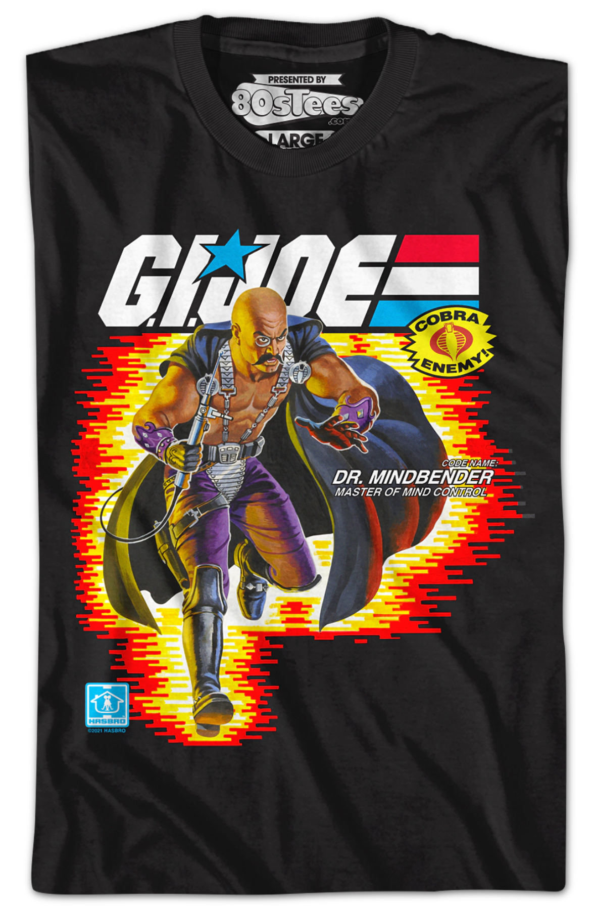 Box Art Dr. Mindbender GI Joe T-Shirt product image 2