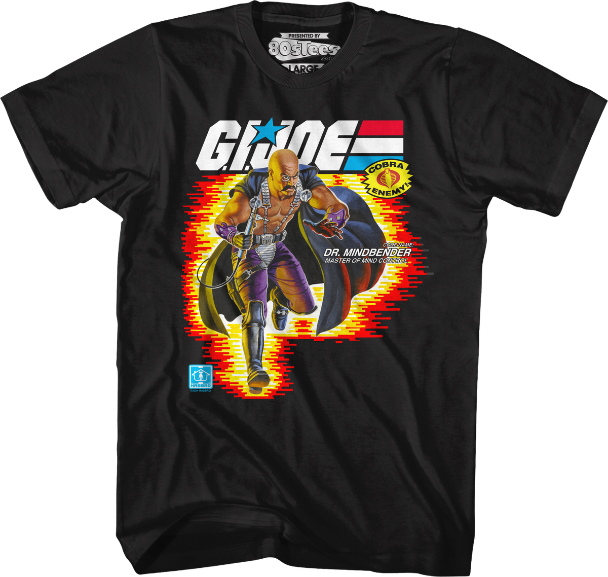 Box Art Dr. Mindbender GI Joe T-Shirt product image 1