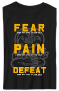 Boys Youth Fear Pain Defeat Do Not Exist In This Dojo Cobra product image 1