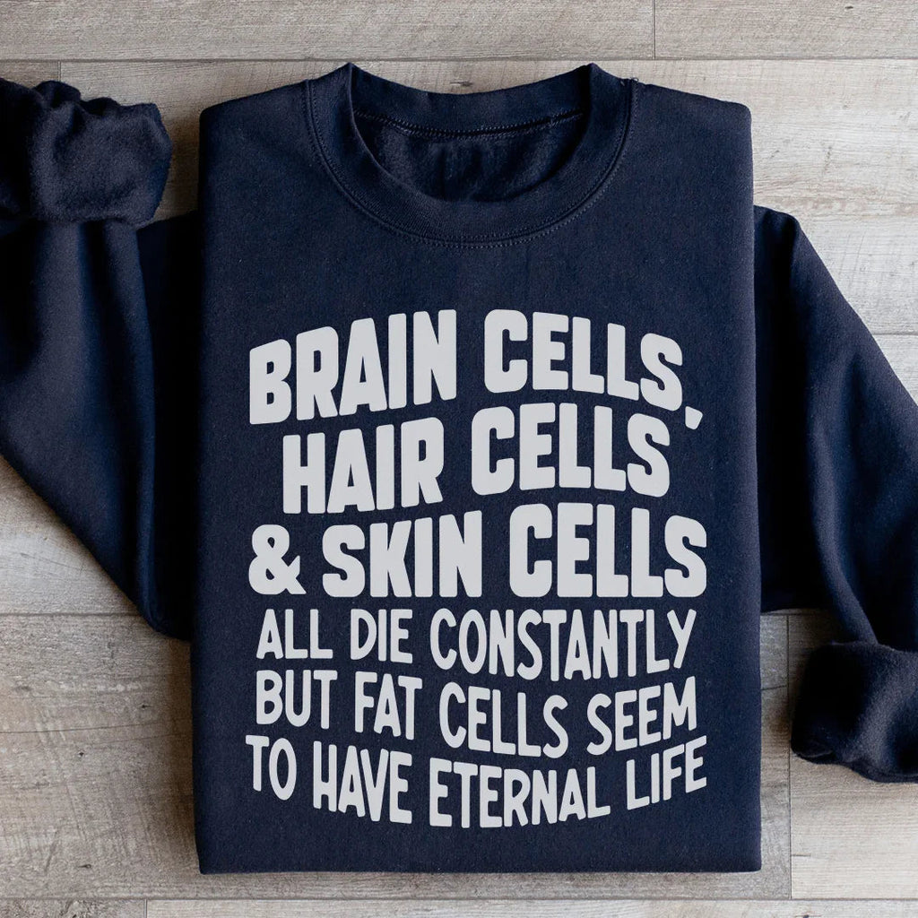 Brain Cells Hair & Skin Sweatshirt product image 2