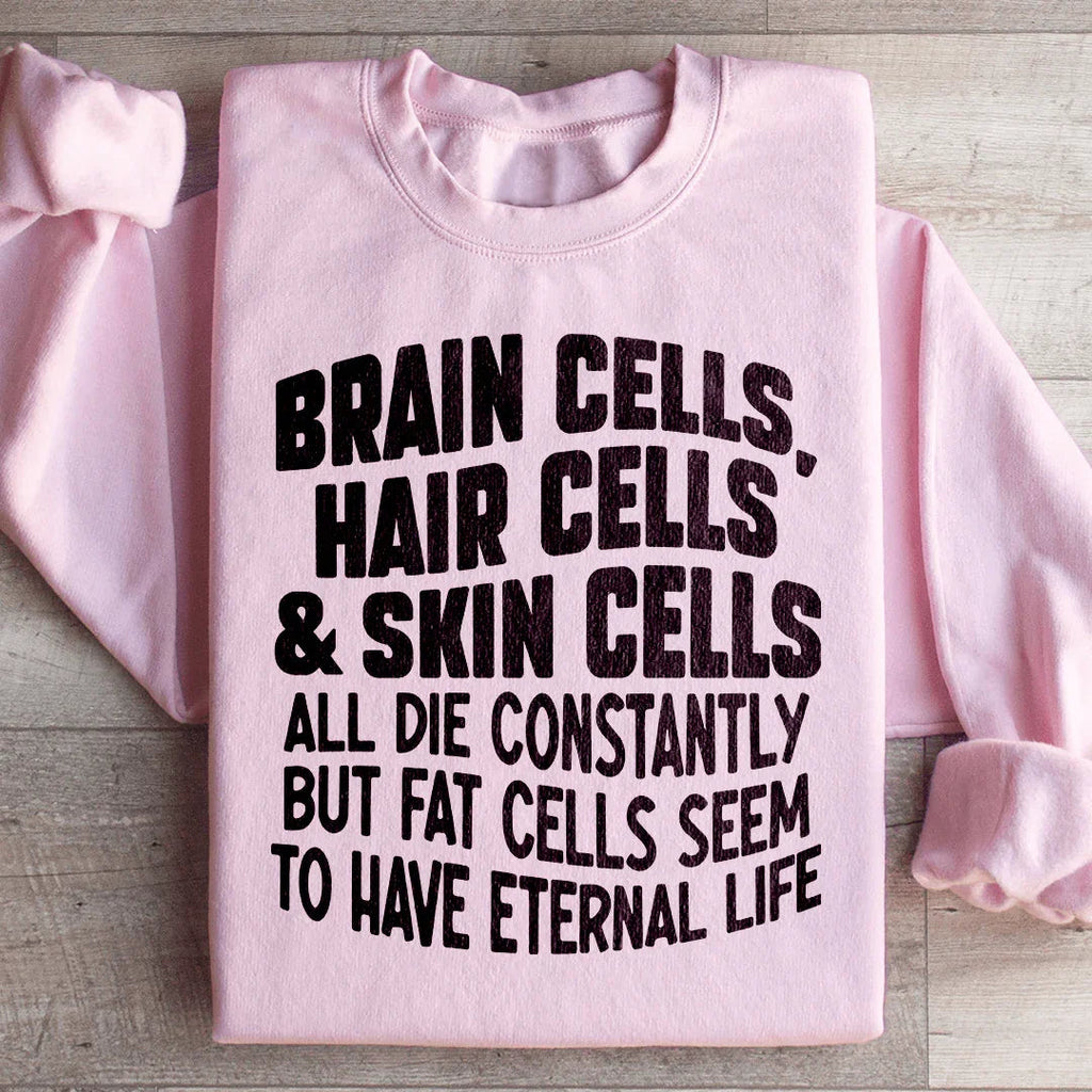 Brain Cells Hair & Skin Sweatshirt product image 4
