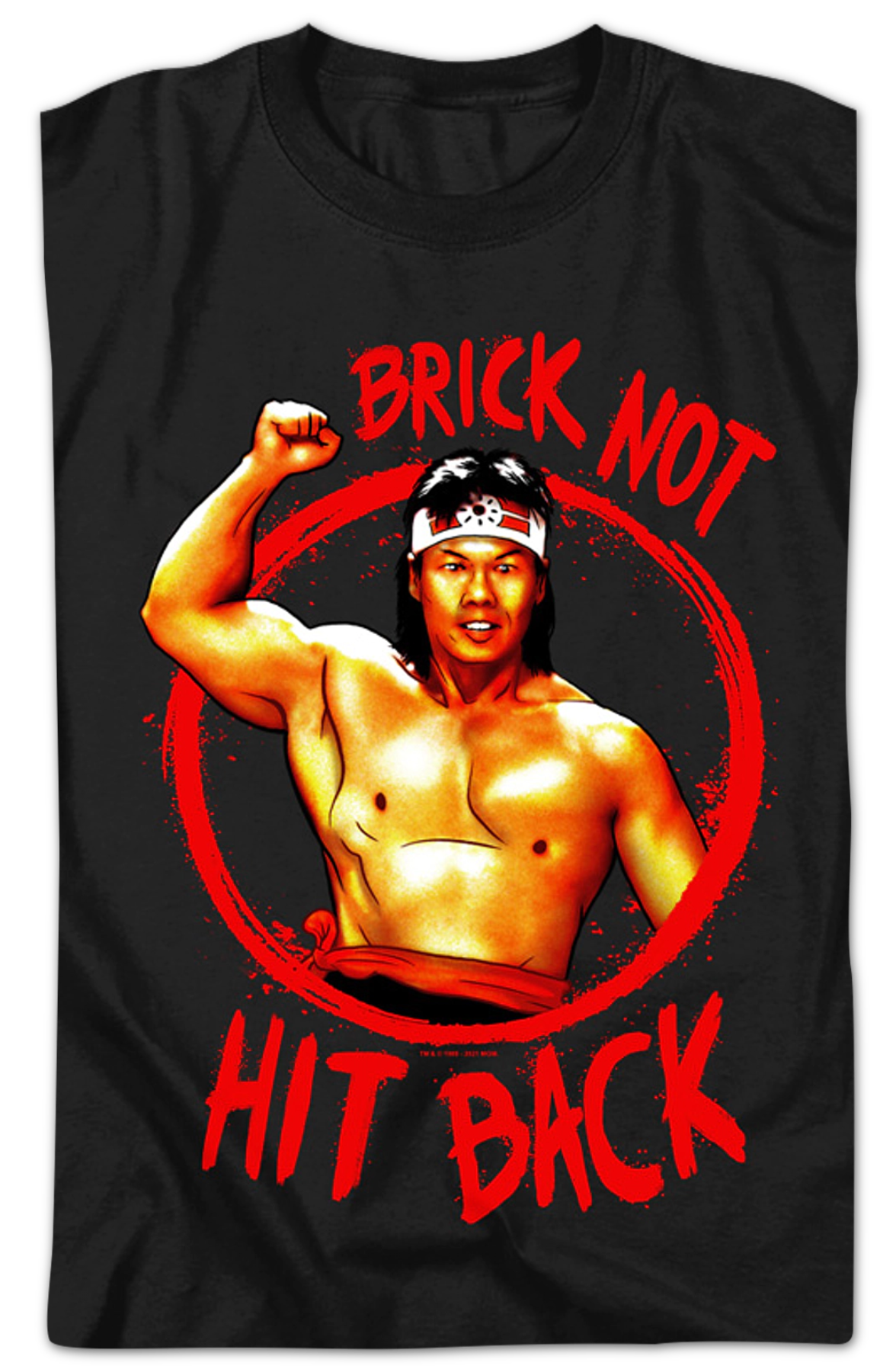 Brick Not Hit Back Bloodsport T-Shirt product image 2