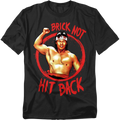 Brick Not Hit Back Bloodsport T-Shirt product image 1