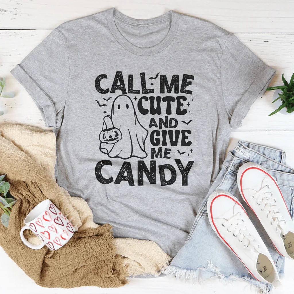 Call Me Cute and Give Me Candy Tee product image 1